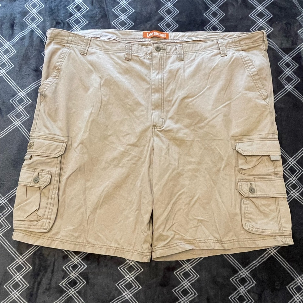 Lee Dungarees Khaki Cargo Shorts Size 54